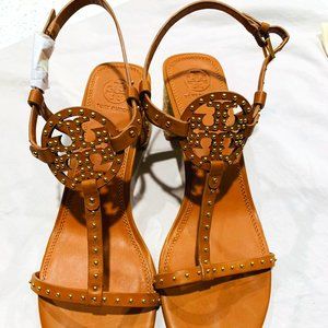 Tory Burch Studded Sandal - Brown - 11B - Never Worn